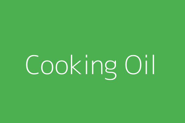 Cooking Oil
